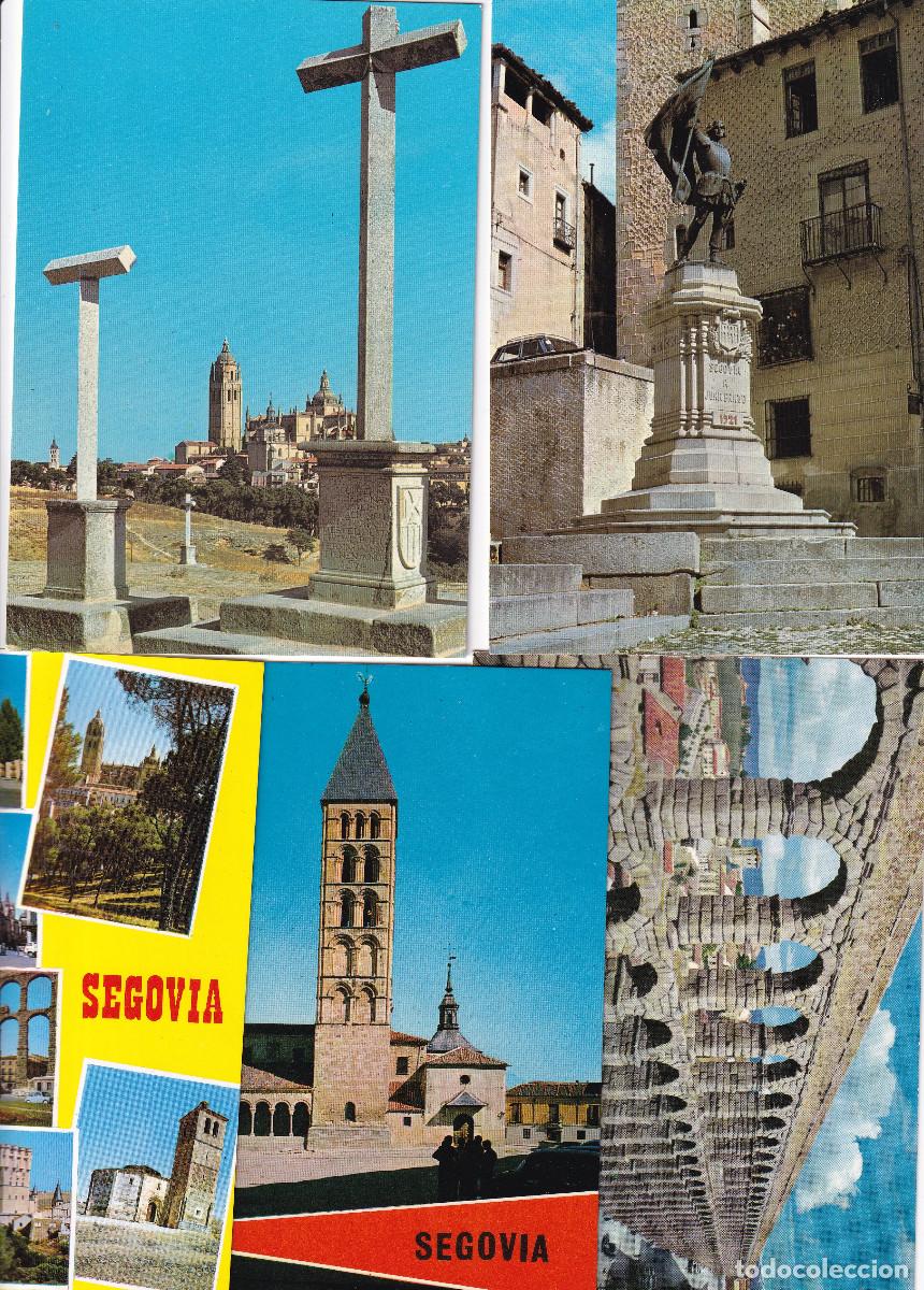 Postales: LOTE DE POSTALES DE SEGOVIA - Foto 1