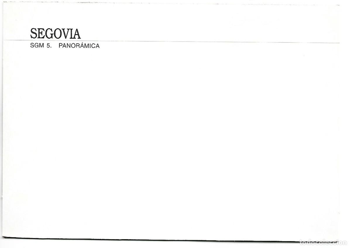 Postales: PANORAMICA.- SEGOVIA - Foto 2