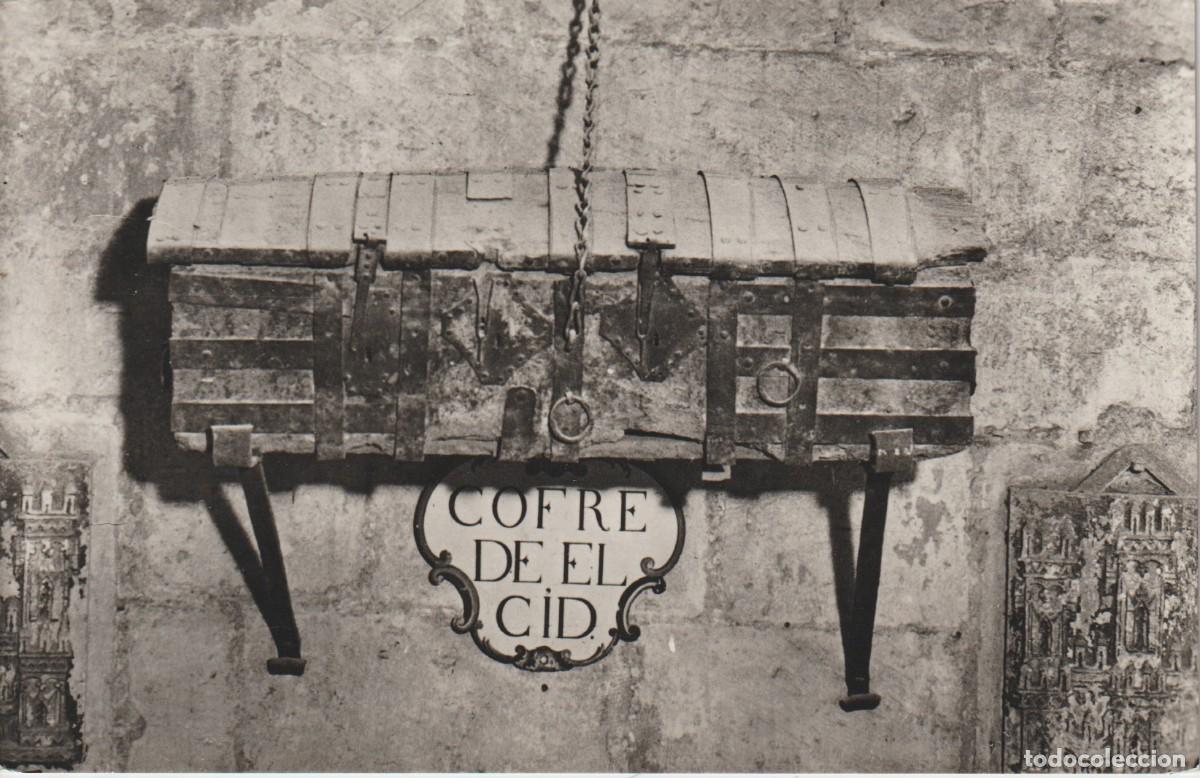 Postkarten: (53) BURGOS . CATEDRAL. FAMOSO COFRE DEL CID .. . SIN CIRCULAR