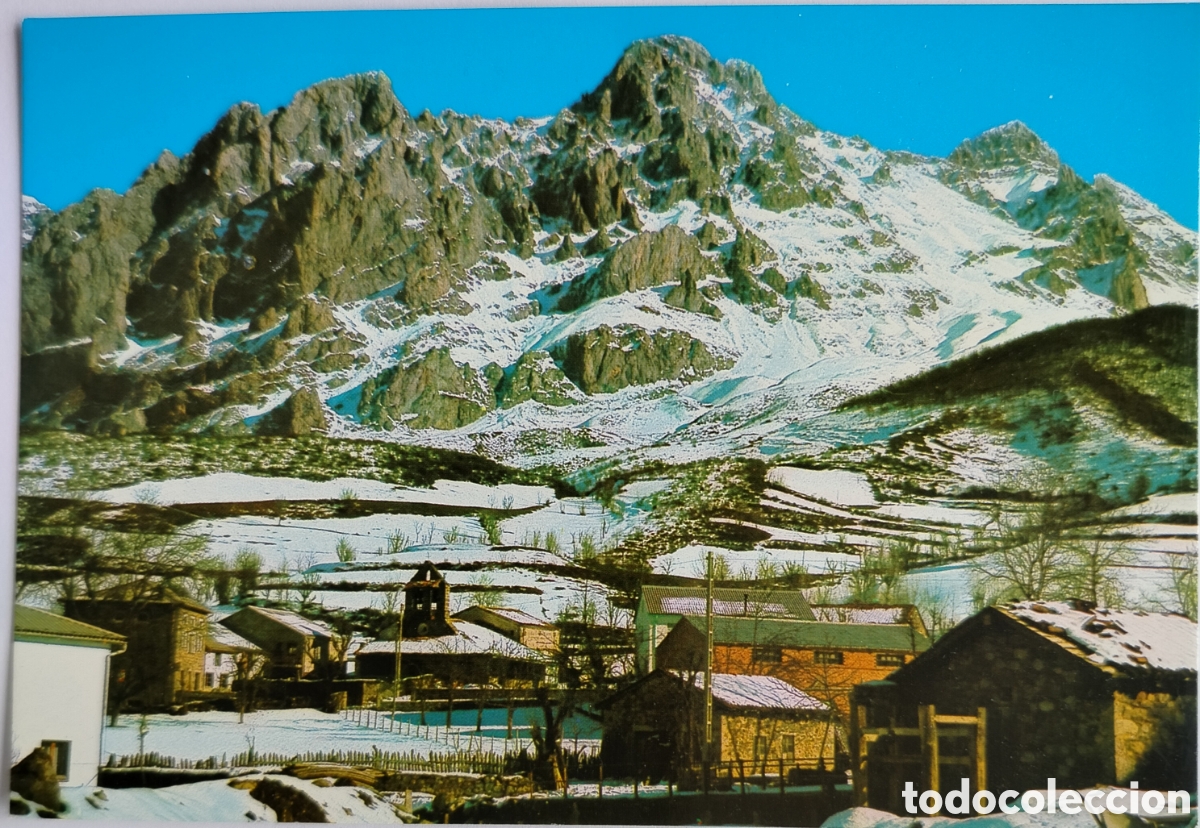 Postales: POSADA DE VALDEON Y PICOS DEL MACIZO CENTRAL - Foto 1
