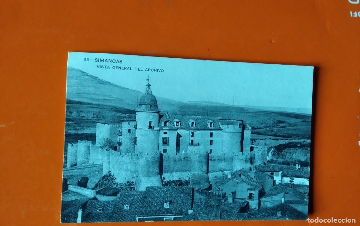 Postales: SIMANCAS, POSTAL ANTIGUA , BLANCO Y NEGRO - Foto 1