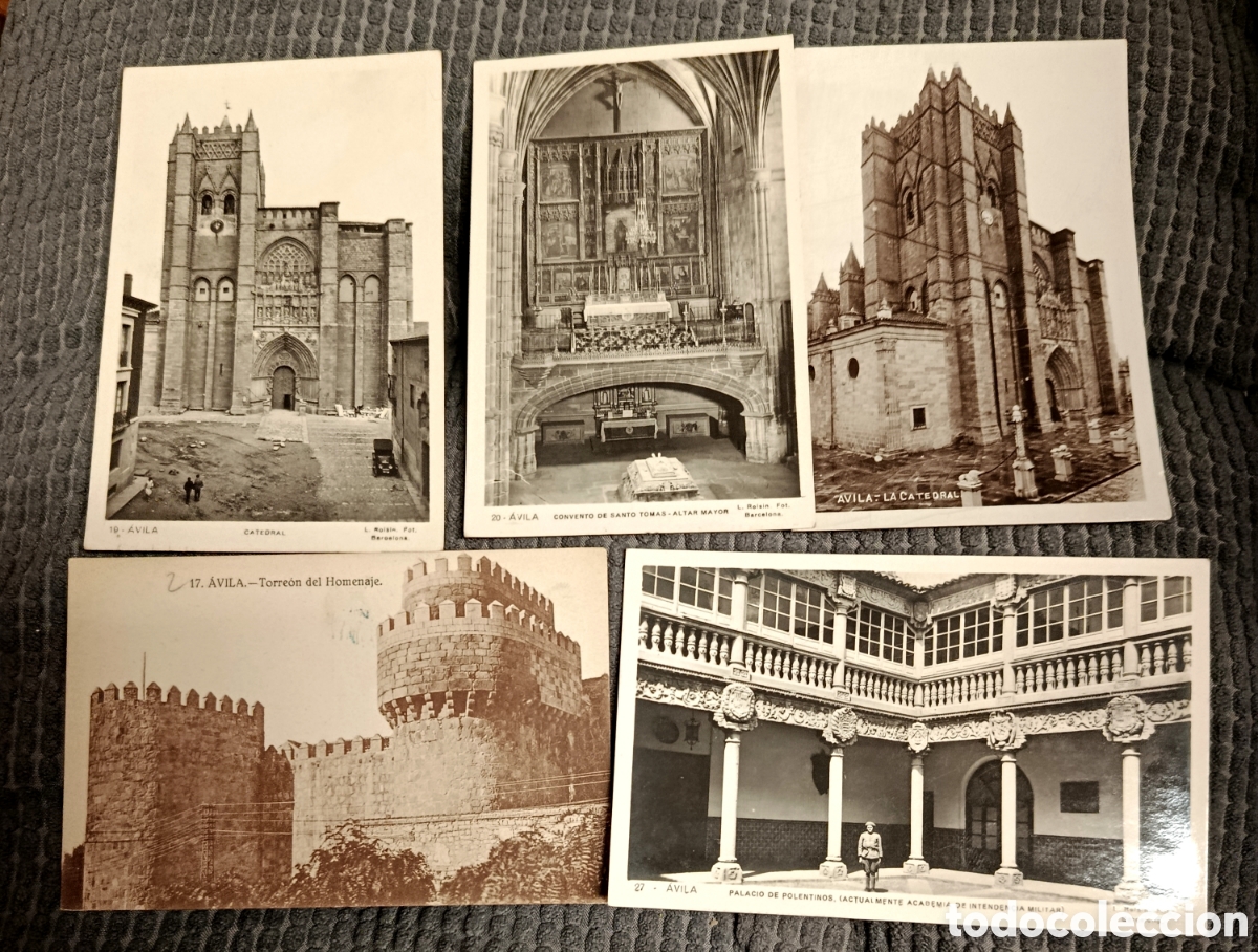 Postales: 5 Postales antiguas de &Agrave;vila. - Foto 1