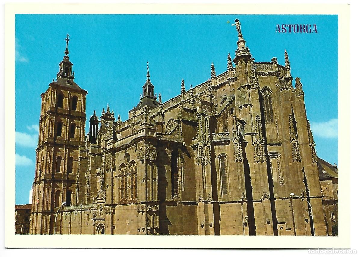 Postales: CATEDRAL - CATHEDRAL.- ASTORGA - Foto 1