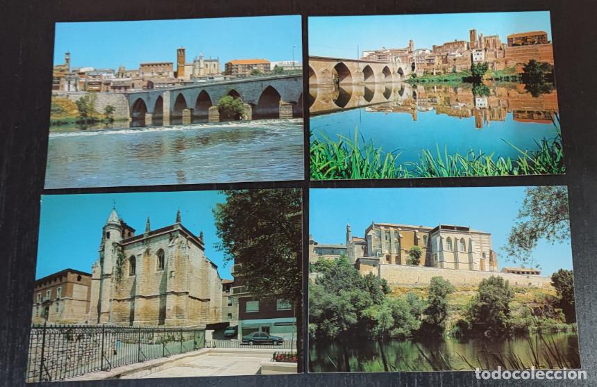 Postales: LOTE DE 4 POSTALES DE TORDESILLAS - Foto 1