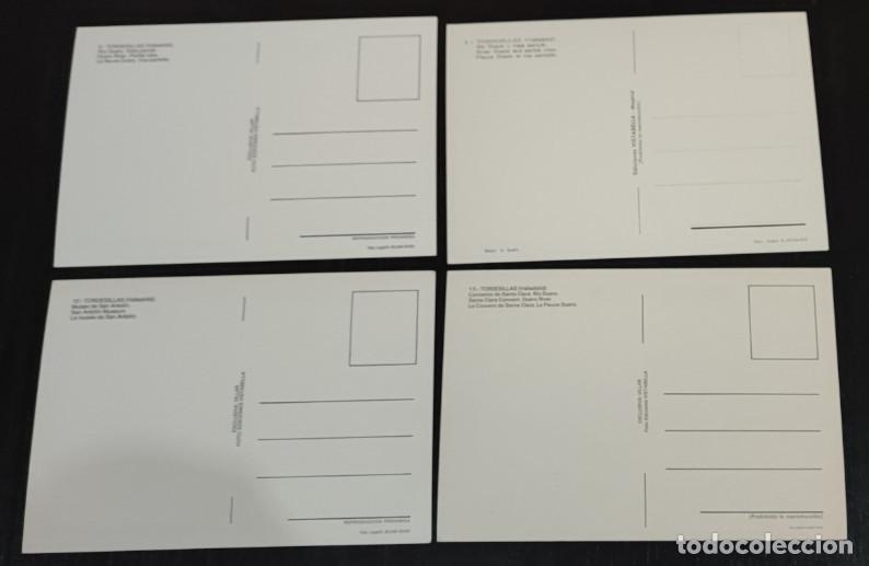 Postales: LOTE DE 4 POSTALES DE TORDESILLAS - Foto 2