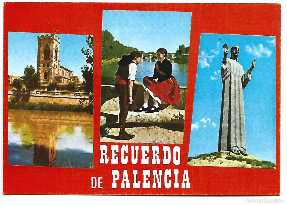 Postales: RECUERDO DE PALENCIA - Foto 1