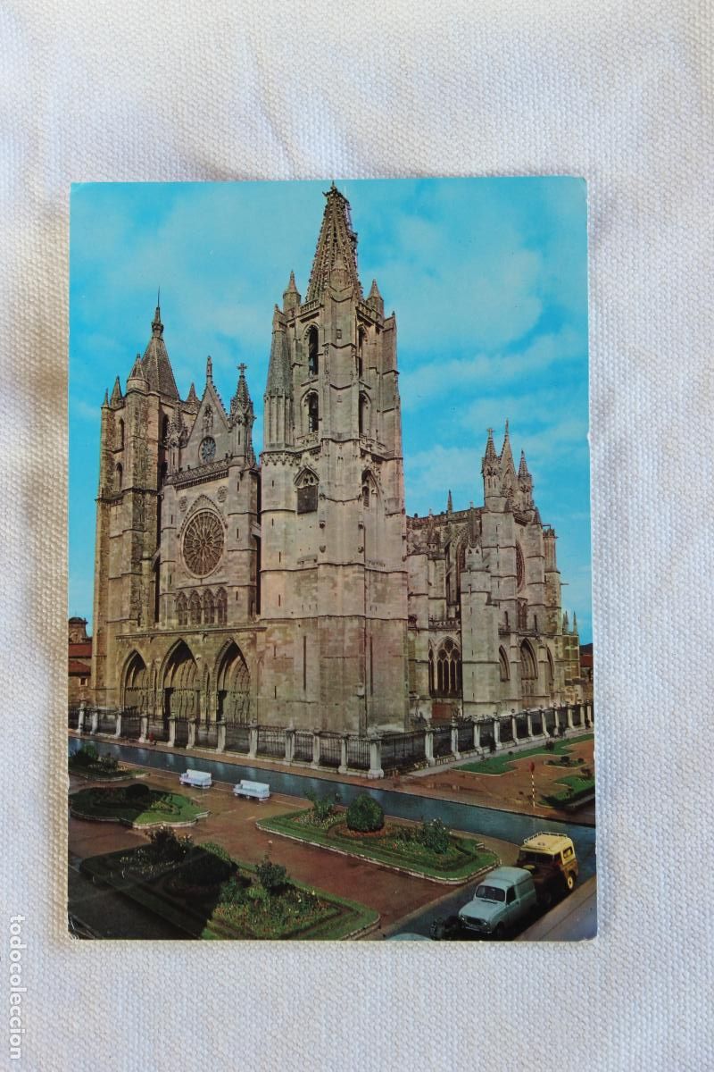 Postales: CATEDRAL DE LEON 1967 - Foto 1