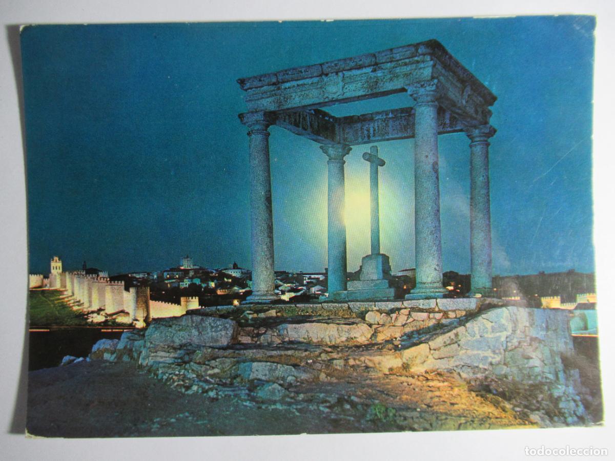 Postales: &Aacute;vila - Los Cuatro Postes. Nocturna - Foto 1