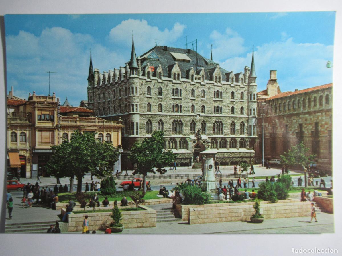 Postales: Le&oacute;n - Edificio de la Caja de Ahorros y Monte de Piedad - Foto 1