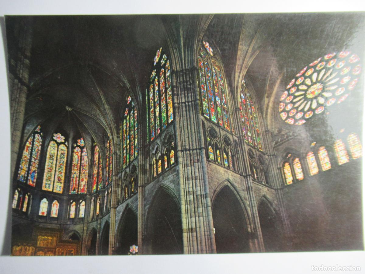 Postales: Le&oacute;n - Catedral. Crucero - Foto 1