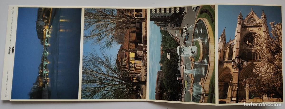 Postales: LOTE DE 8 POSTALES DE LA CIUDAD DE LEON - Foto 1