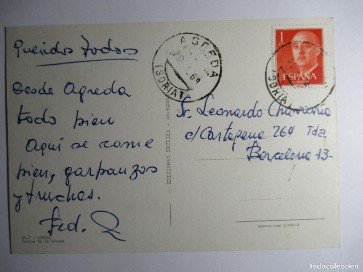Postales: &Aacute;greda (Soria) - Parque de la Dehesa - Foto 2
