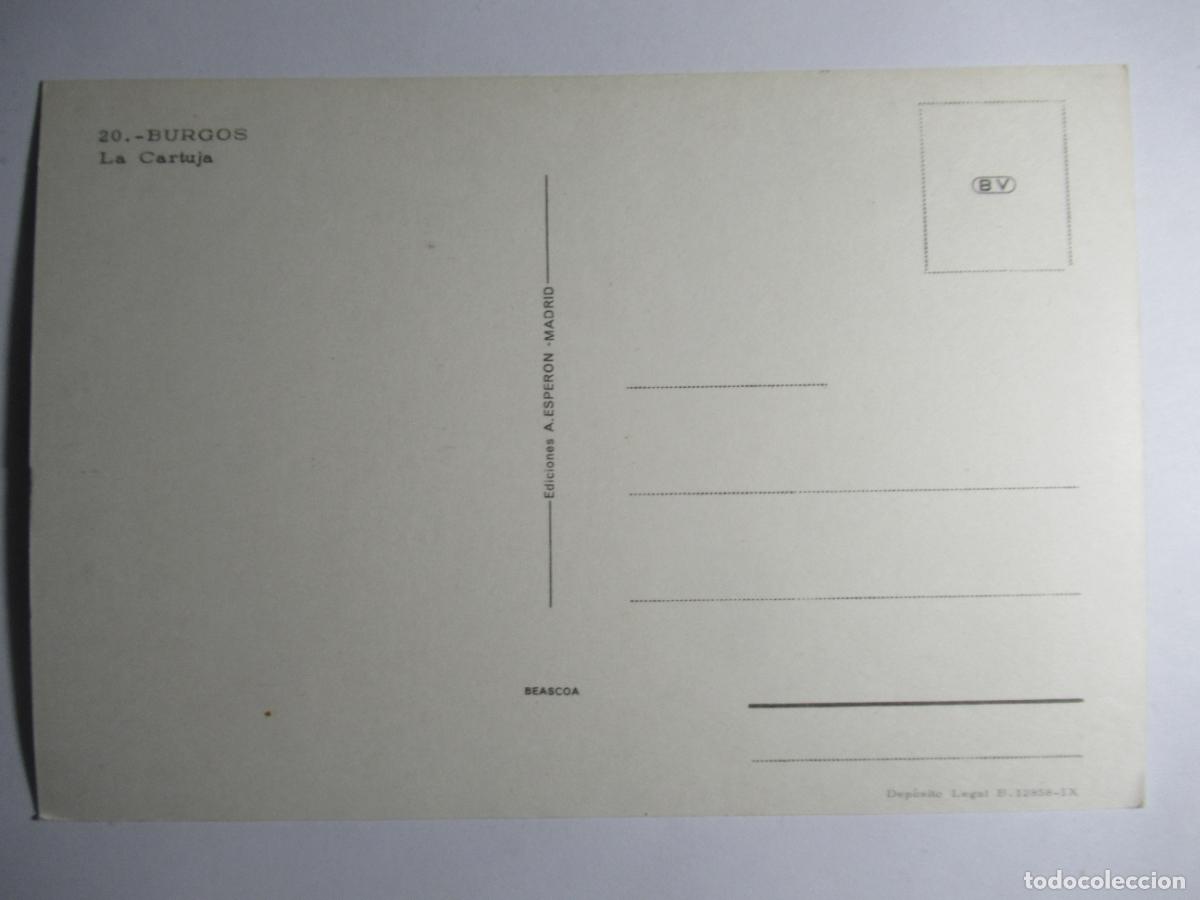 Postales: Burgos - La Cartuja. - Foto 2