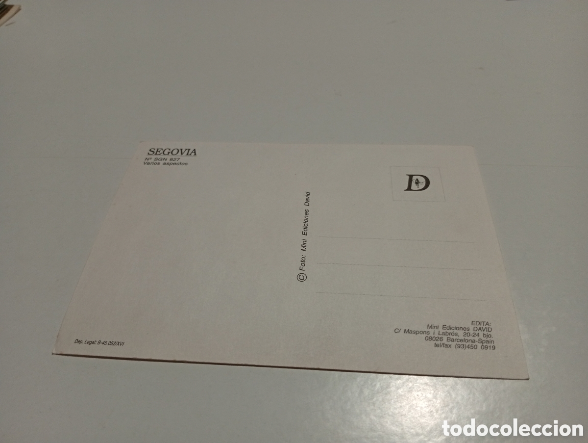 Postales: Postal Segovia........ - Foto 2
