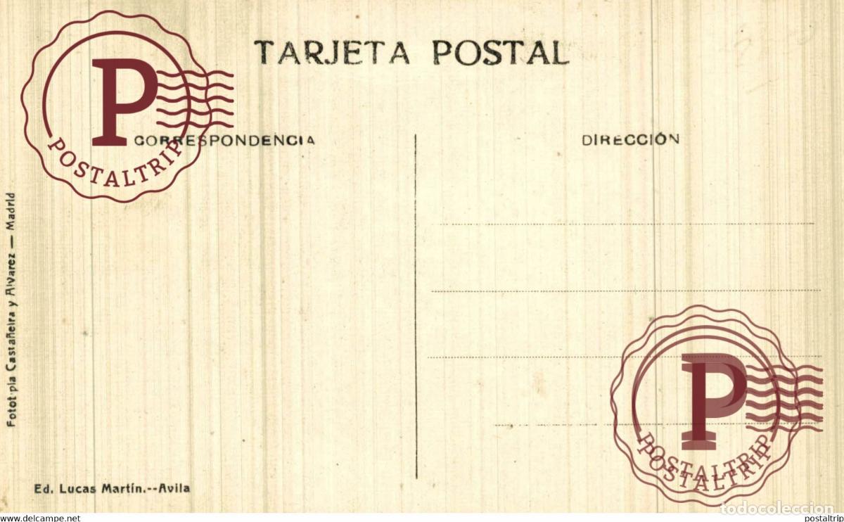 Postales: AVILA. FUENTE DEL PRADILLO - Foto 2