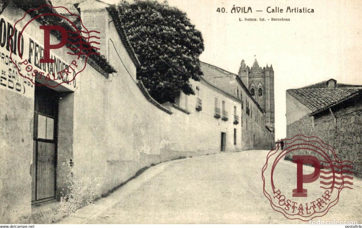 Postales: AVILA. CALLE ARTISTICA. - Foto 1