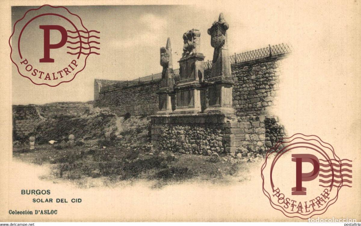 Postales: BURGOS. SOLAR DEL CID. - Foto 1