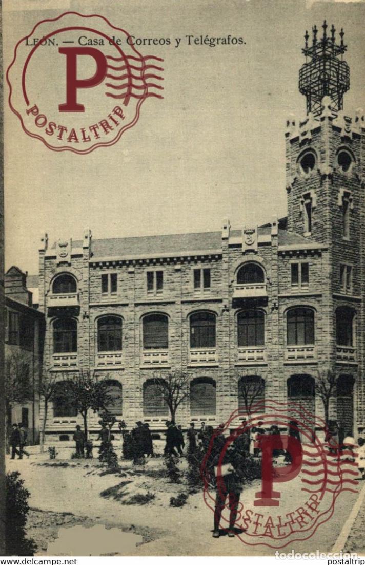 Postales: LEON. CASA DE CORREOS. - Foto 1