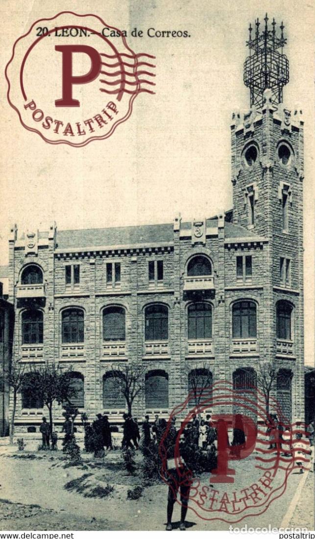 Postales: LEON. CASA DE CORREOS. - Foto 1