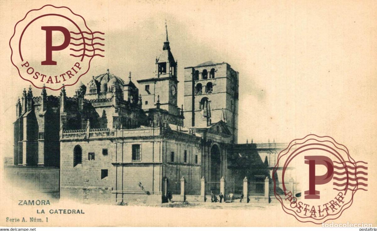 Postales: ZAMORA. LA CATEDRAL. HAUSER Y MENET. - Foto 1