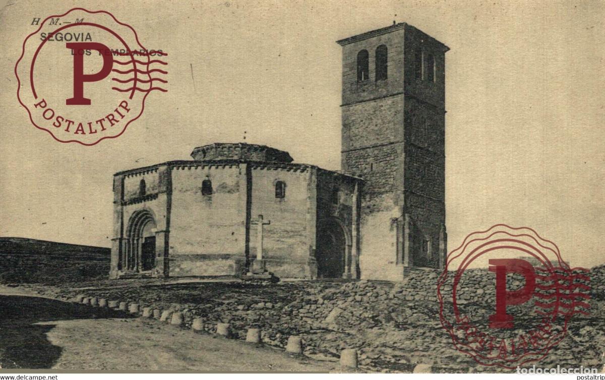 Postales: SEGOVIA. LOS TEMPLARIOS, - Foto 1