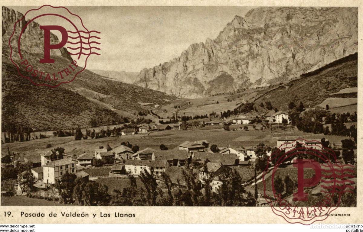Postales: POSADA DE VALDEON Y LOS LLANOS - Foto 1