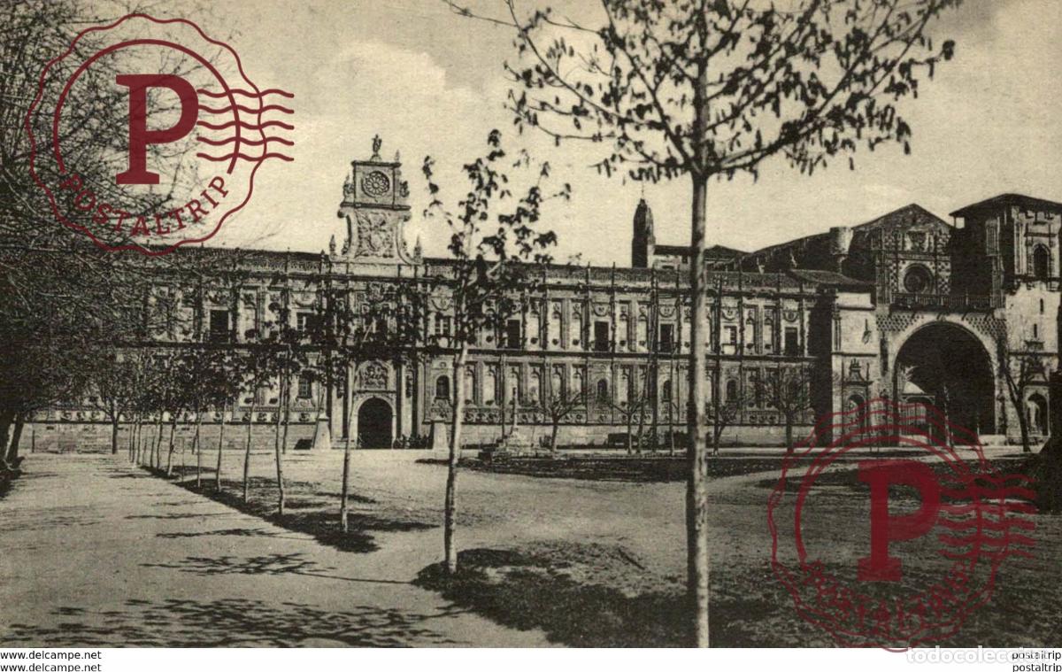 Postales: LEON. FACHADA DE SAN MARCOS - Foto 1
