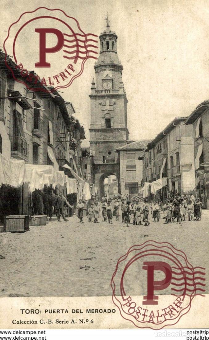 Postales: TORO PUERTA DEL MERCADO - Foto 1