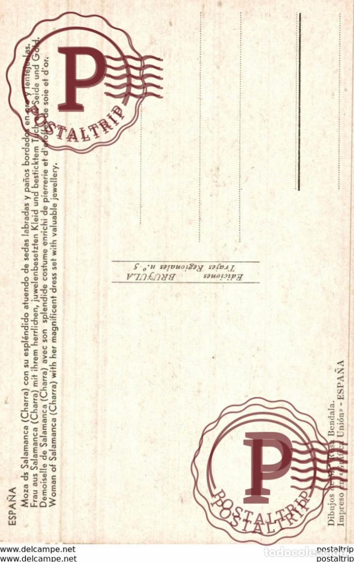 Postales: SALAMANCA. MOZA. CHARRA - Foto 2