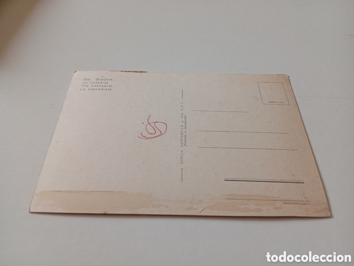 Postales: Postal Segovia, catedral - Foto 2