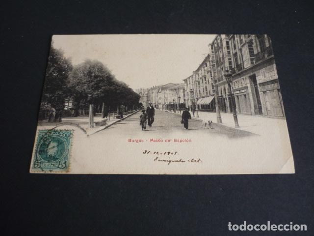 Postales: BURGOS PASEO DEL ESPOLON - Foto 1