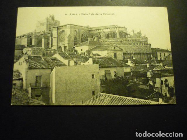 Postales: AVILA VISTA ESTE DE LA CATEDRAL - Foto 1