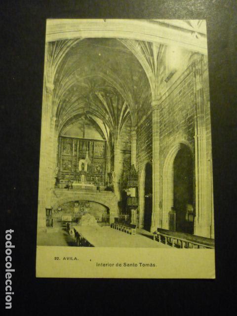 Postales: AVILA INTERIOR DE SANTO TOMAS - Foto 1