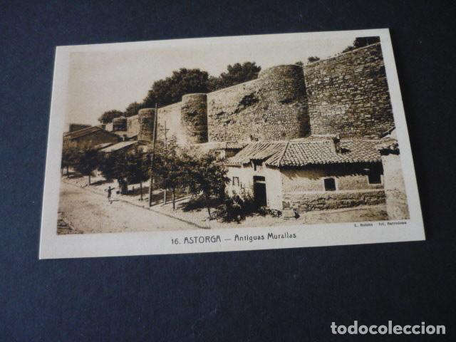 Postales: ASTORGA LEON ANTIGUAS MURALLAS - Foto 1