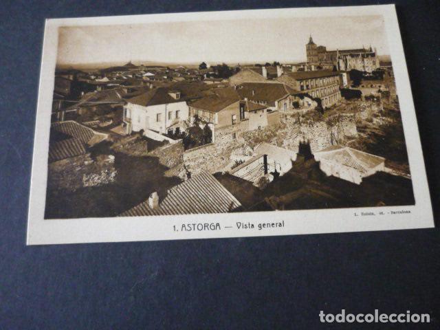 Postales: ASTORGA LEON VISTA GENERAL - Foto 1