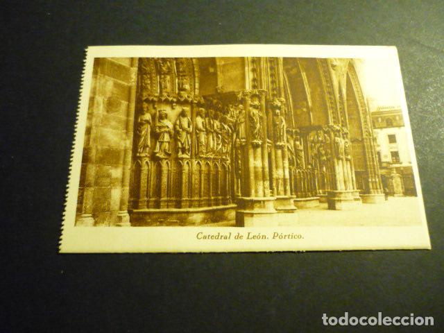Postales: LEON CATEDRAL PORTICO - Foto 1