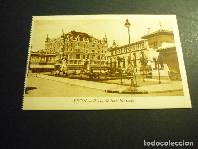 Postales: LEON PLAZA DE SAN MARCELO - Foto 1