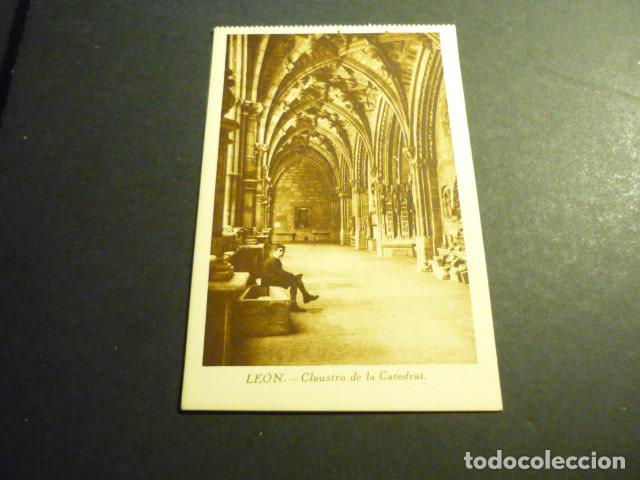 Postales: LEON CLAUSTRO DE LA CATEDRAL - Foto 1