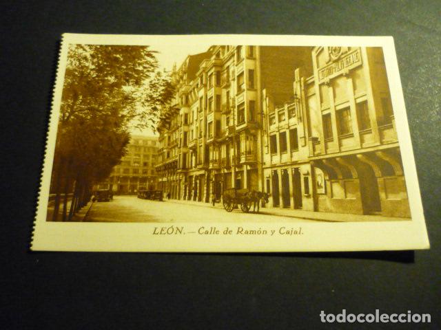 Postales: LEON CALLE DE RAMON Y CAJAL - Foto 1