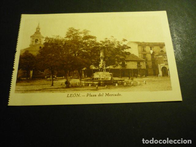 Postales: LEON PLAZA DEL MERCADO - Foto 1