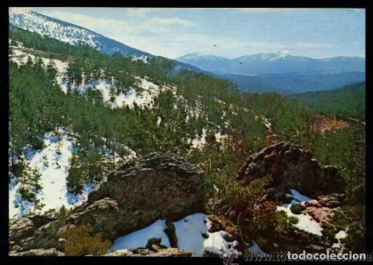 Postcards: El Espinar. *La Garganta. Vista parcial* Ed. M. Royuela n&ordm; 22. Circulada 1977.