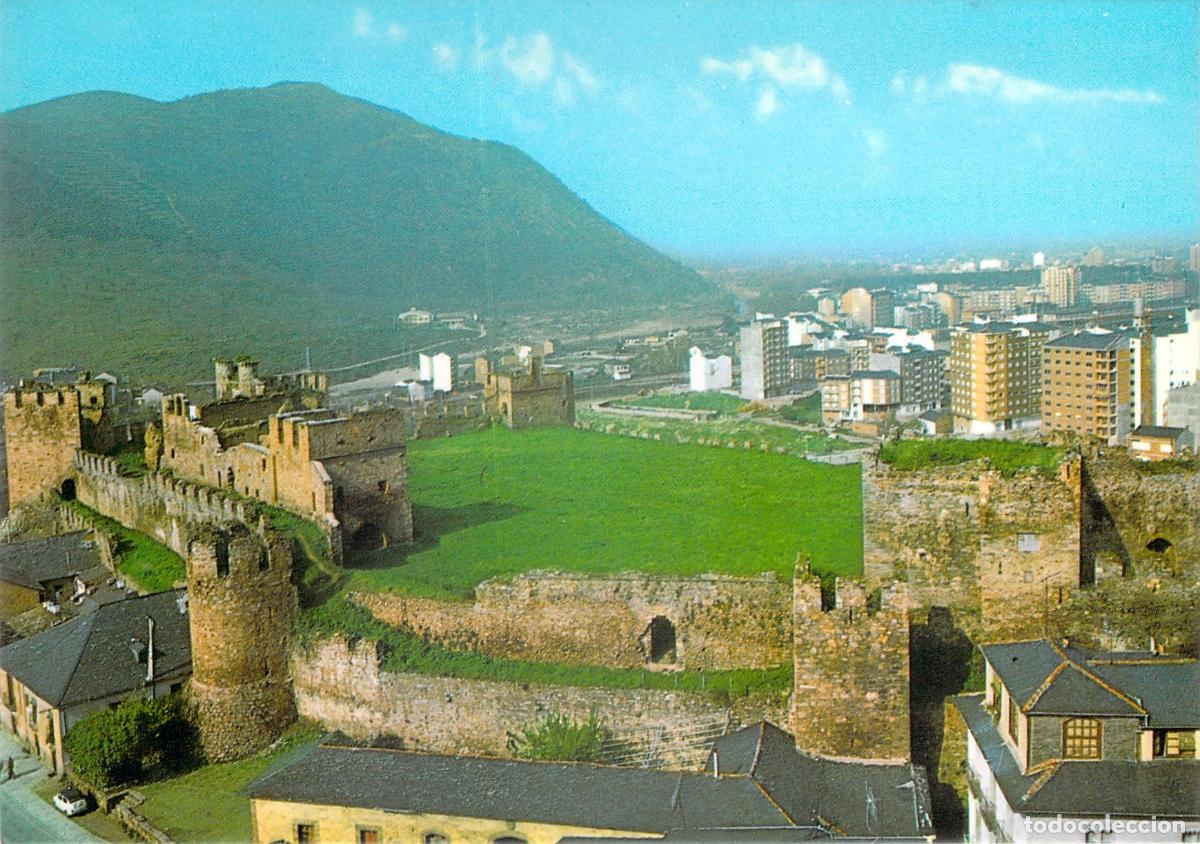 Postales: Postal de Ponferrada, Castillo de los Templarios, Le&oacute;n - Foto 1