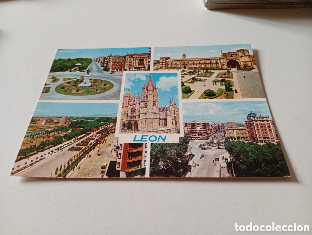 Postales: Postal Le&oacute;n panor&aacute;mica - Foto 1