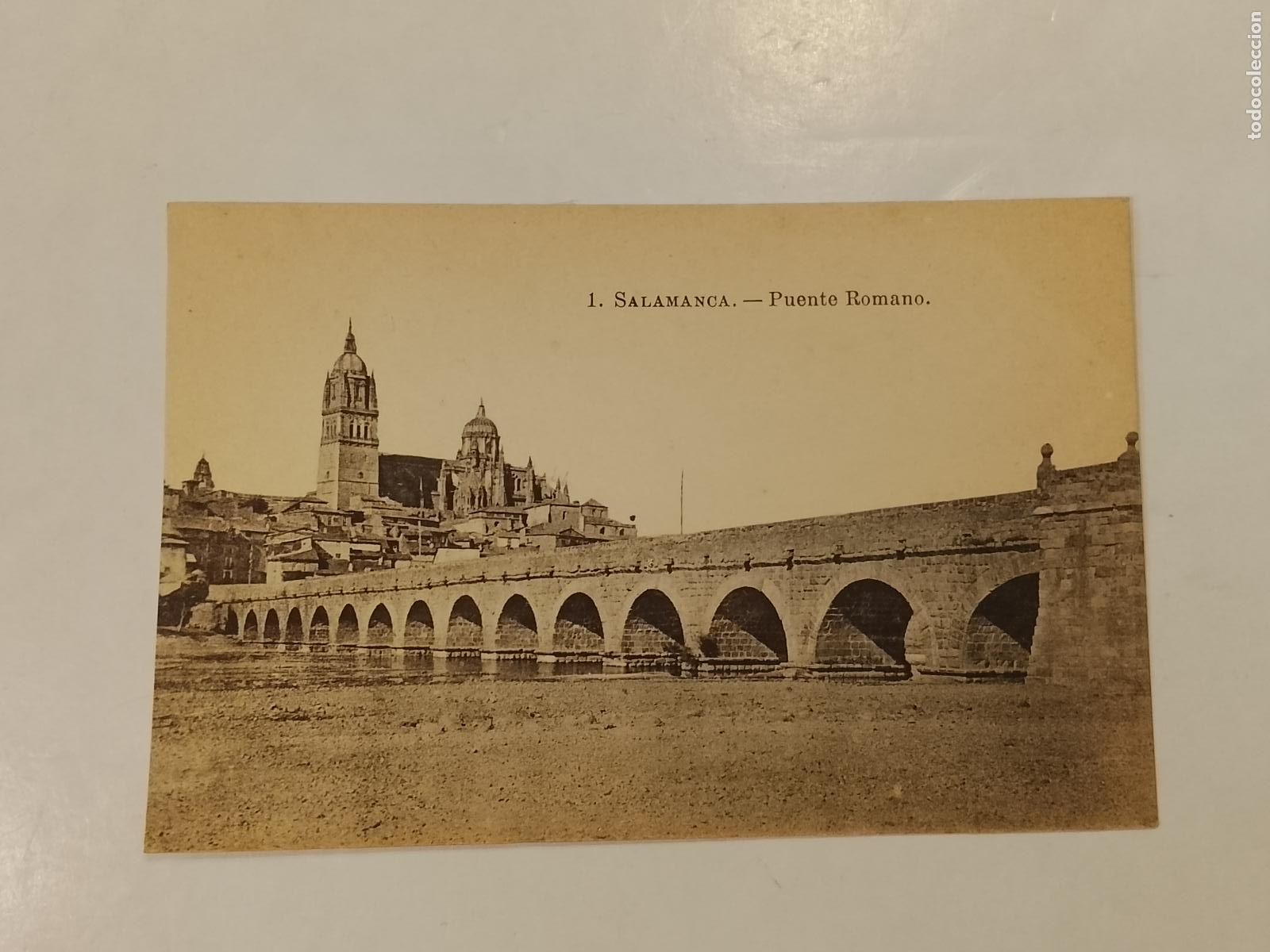 Postales: SALAMANCA - PUENTE ROMANO - FOTO LUIS SAUS -POSTAL ANTIGUA-(115.223)