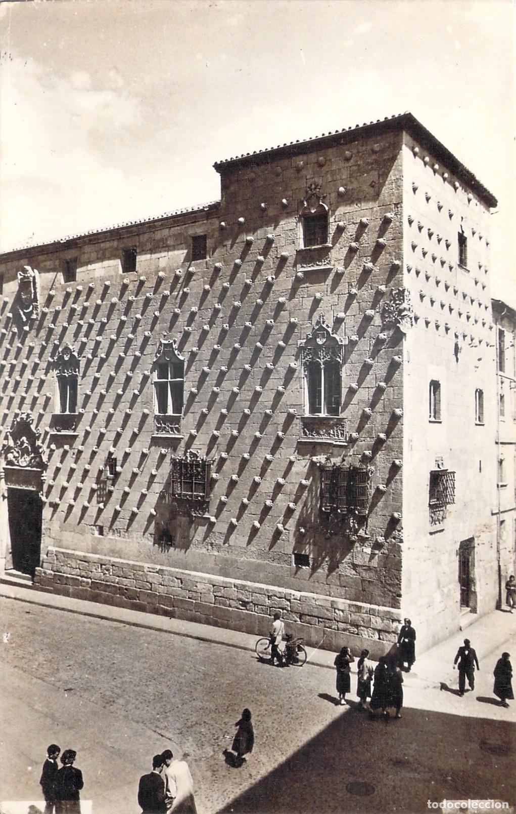 Postales: Tarjeta Postal Salamanca Casa de las Conchas Edificio Hist&oacute;rico - Foto 1