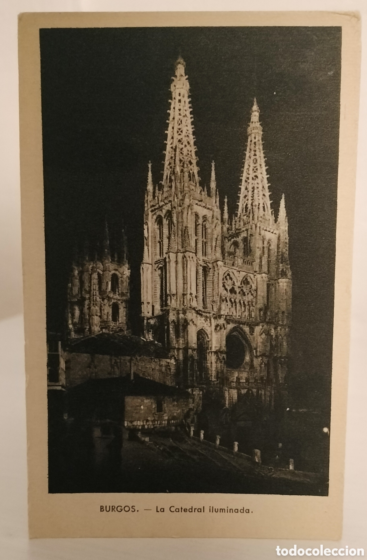 Postales: Burgos, catedral iluminada - Foto 1