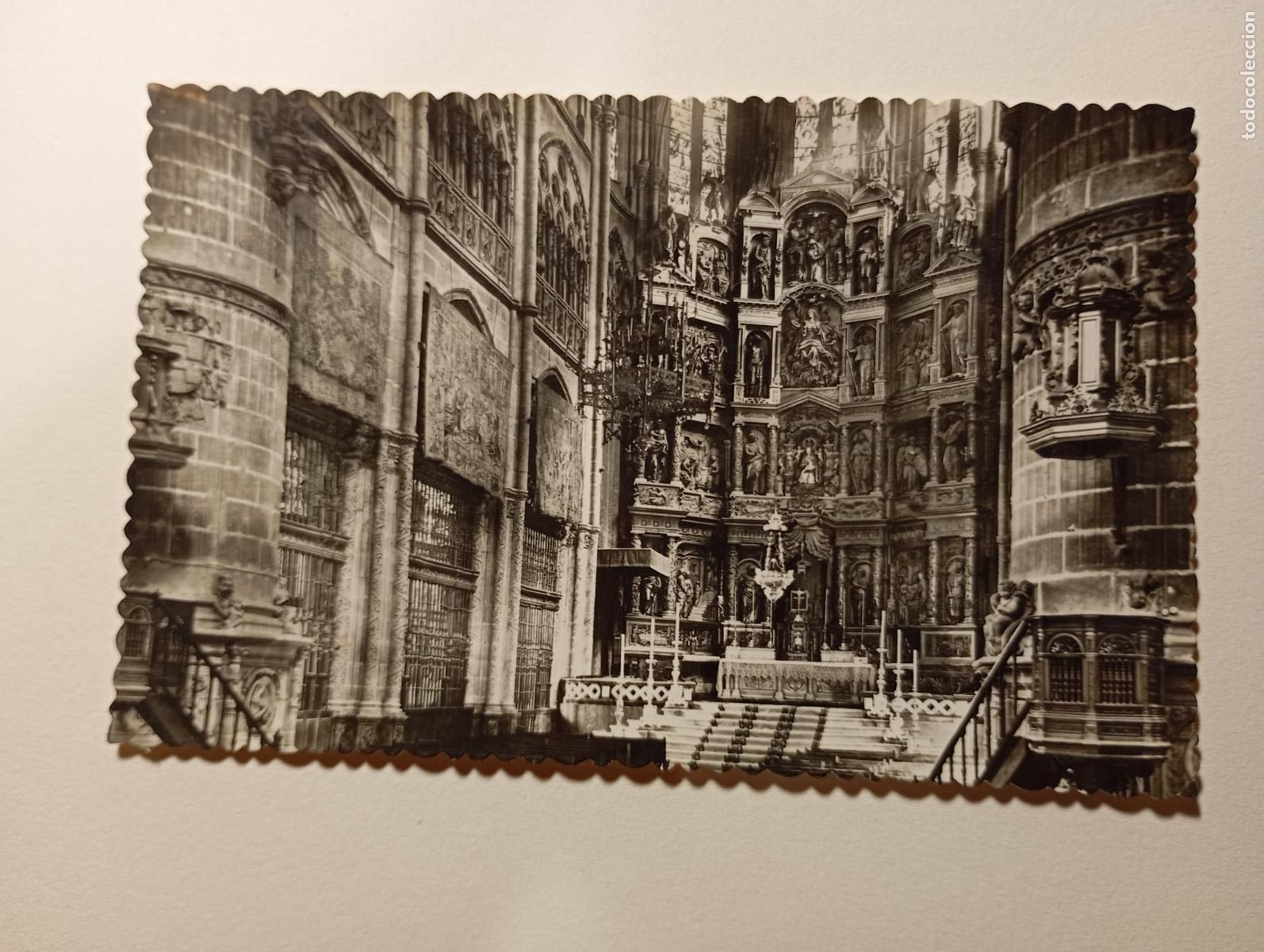 Postales: POSTAL DE BURGOS. CATEDRAL. RETABLO DEL ALTAR MAYOR. TDKP26Z4