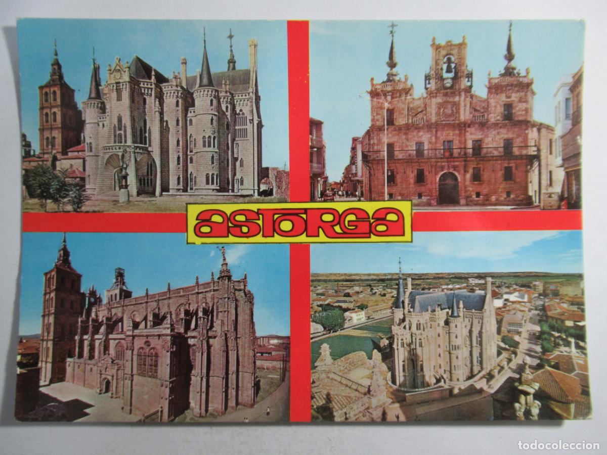 Postales: Astorga (Le&oacute;n) - Diversos aspectos - S/C - Foto 1