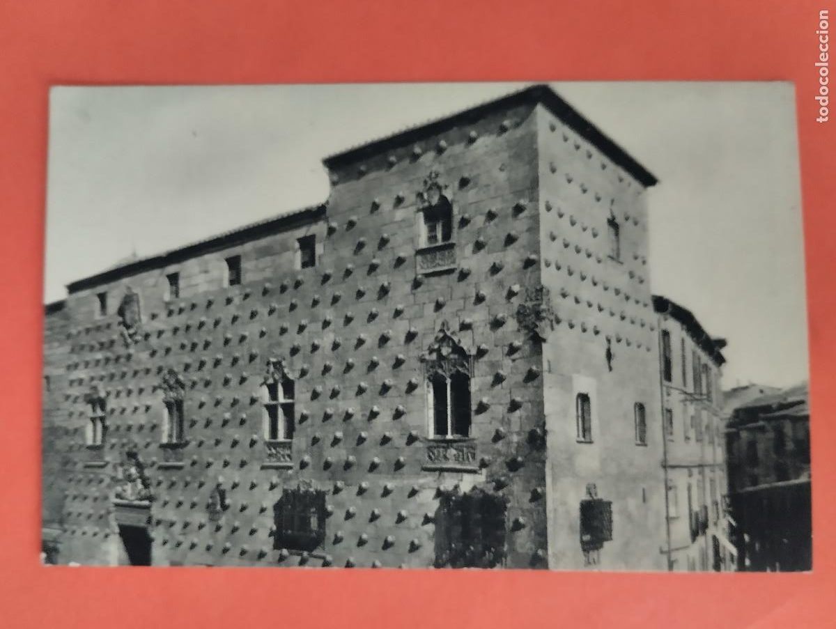 Postales: Salamanca Casa de las Conchas Ed. Huecograbado Vasco.