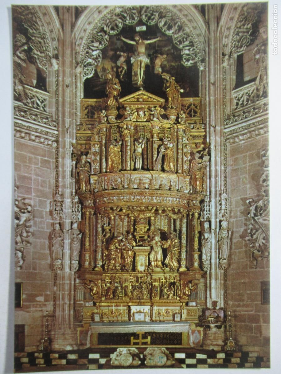 Postales: Burgos - Catedral. Capilla de los Condestables. Altar Mayor - S/C